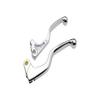 Motion Pro Polished Silver Brake Lever for Kawasaki &Suzuki Firts Street Bike view 1