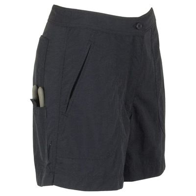 Guy Harvey Ladies Fishing Shorts, Black, 6