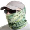 Aqua Design Fishing Sun Mask Camo Multipurpose Face Wind Sun Protection Head Tube Sizes Youth to Adult XL Fishing Hunting Gaiter,Green Bayou,Large view 2