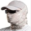 Aqua Design Fishing Sun Mask Camo Multipurpose Face Wind Sun Protection Head Tube Sizes Youth to Adult XL Fishing Hunting Gaiter,Pacific Sand,Large view 1