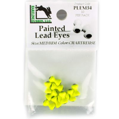 Painted lead eyes