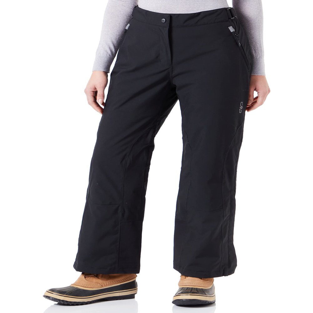 CMP Women's Stretch Ski Trousers, Black, XXS
