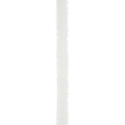 Be Wicked BWMR15 15 Gram Marabou Feather Boa, 6Ft Solid Color With Gold Tinsel,color Gold/White,size OS