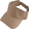 Adult Sport Twill Visor - Khaki view 1
