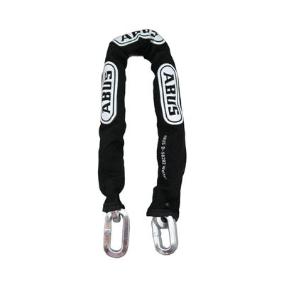 ABUS Hardened Steel 10KS 3/8" Thick Square Security Chain for Bikes, Containers, Trailers, ATV's, Motorcycles and Personal/Industrial Property (2')