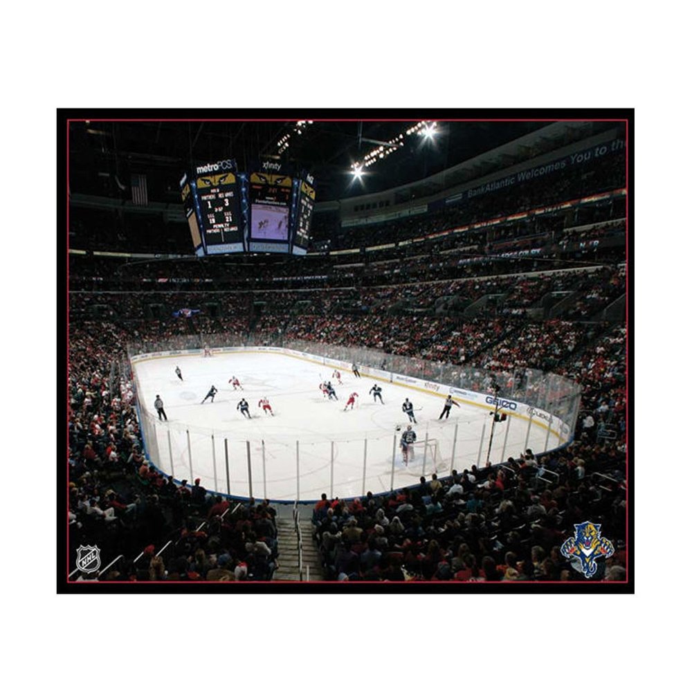NHL Florida Panthers Arena 22x28 Canvas Art