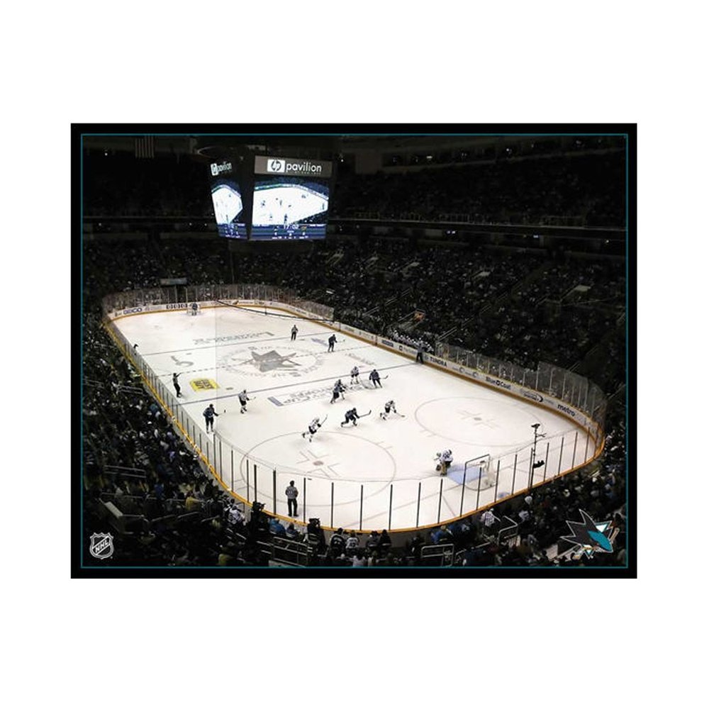 NHL San Jose Sharks Arena 22x28 Canvas Art