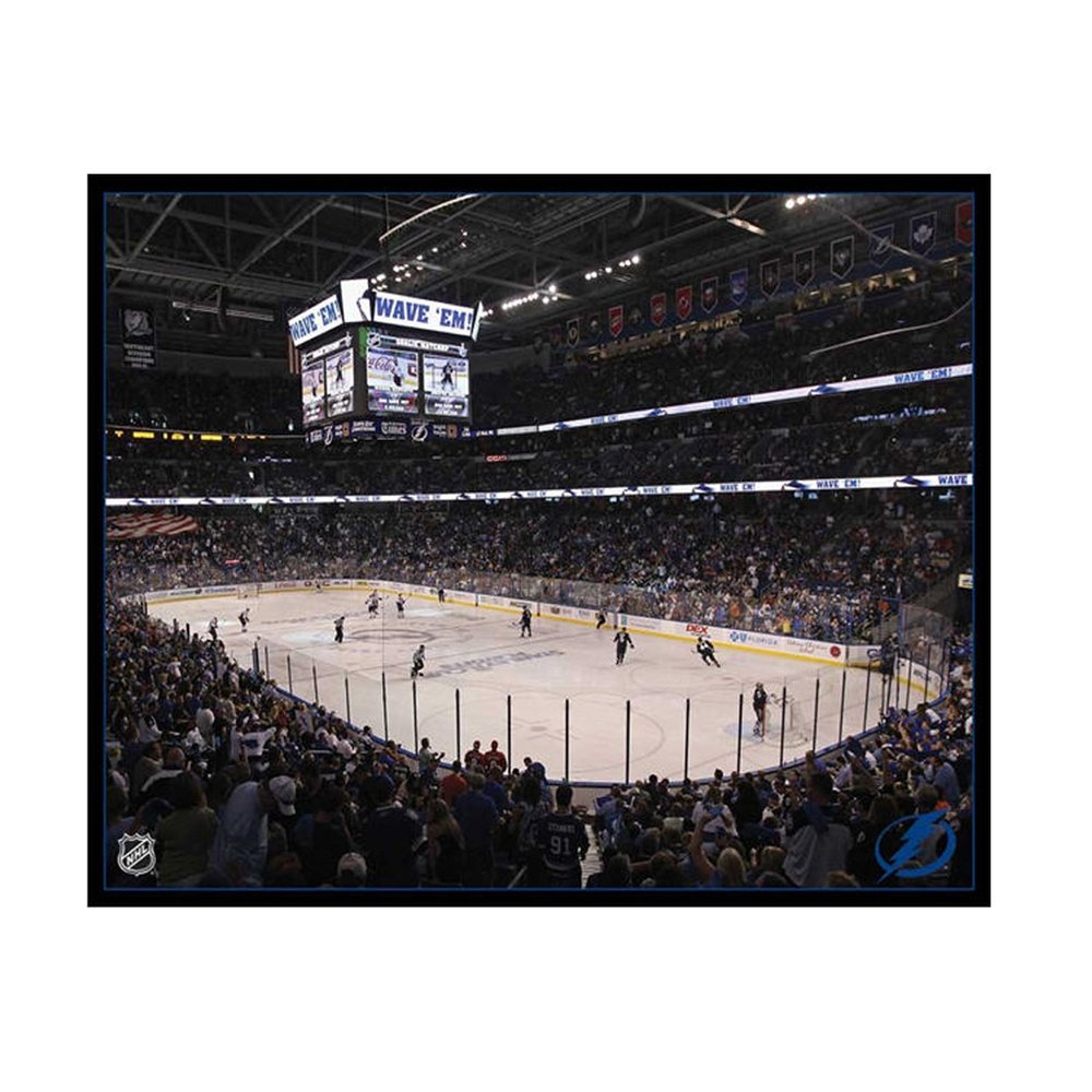 NHL Tampa Bay Lightning Arena 22x28 Canvas Art