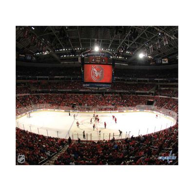 NHL Washington Capitals Arena 22x28 Canvas Art