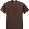 Jerzees Dri-Power Mens Active T-Shirt Medium Chocoalte view 1