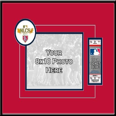 MLB St. Louis Cardinals 2011 NLCS Your 8x10 Photo Ticket Frame