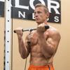 Valor Fitness 20 - Inch Solid Steel Lat Pulldown Bar -Durable Cable Machine Attachment for Strength Training, Home Gym, and Workout Equipment view 3