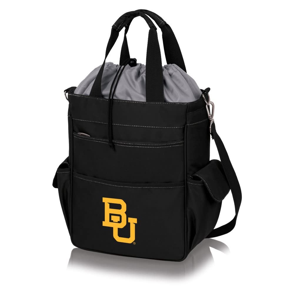 PICNIC TIME ONIVA - a Brand Baylor Bears - Activo Cooler Tote Bag, (Black with Gray Accents)