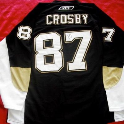 Sidney Crosby Autographed Jersey - Autographed NHL Jerseys