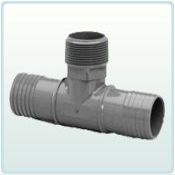 1/2" Insert x Insert x MNPT PVC Male Adapter Tee