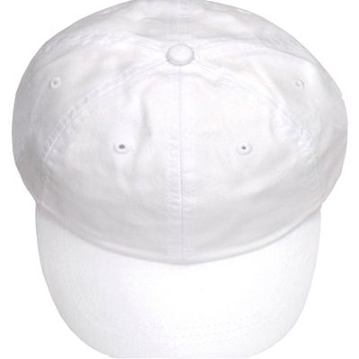 Adams Youth Pigment-Dyed Cap. OS WHITE