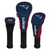 Team Effort New England Patriots Driver Fairway Hybrid Set of Three Headcovers view 1