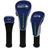 Team Effort Seattle Seahawks Driver Fairway Hybrid Set of Three Headcovers view 1