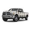 Mossy Oak Graphics Full Body Winter Camouflage Auto Wrap - Camo Vinyl with A Matte Finish - Extended Length Full Size Truck view 1