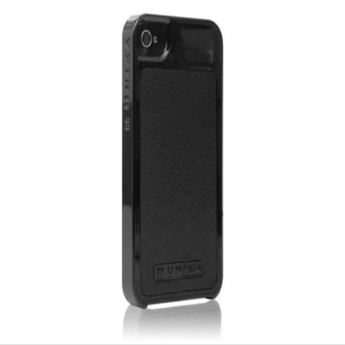UNIEA Youth Suit Premium Executive Director Leather Hard Case for iPhone 4 & iPhone 4S Glossy Black usup-ip4-black