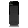 UNIEA Youth Suit Premium Executive Director Leather Hard Case for iPhone 4 & iPhone 4S Glossy Black usup-ip4-black view 3