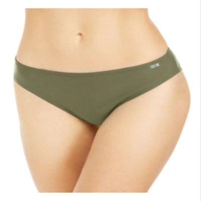DKNY Womens Hipster UV Protection Swim Bottom Separates Green XXL