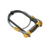 OnGuard Bulldog STD U-Lock with 4 ft Cable  13 mm Hardened Steel Shackle, 275 mm x 175 mm Frame, X2P Double Bolt Lock, Z-Cylinder Core, 5 Keys with LED for Secure Bike Protection view 1