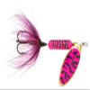 Yakima Bait Wordens Original Rooster Tail Spinner Lure, Pink Black Tiger, 1/4-Ounce view 1