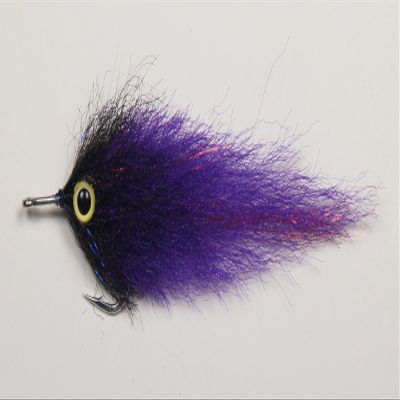 Tarpon Streamer Black/purple #2/0