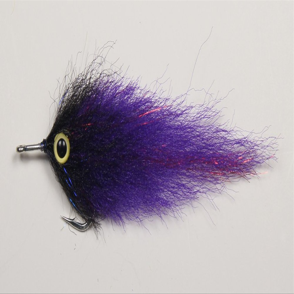 Tarpon Streamer Black/purple #2/0