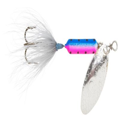 Yakima Bait Wordens Original Rooster Tail Spinner Lure, Rainbow Fry, 1/6-Ounce