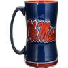 Boelter Brands NCAA Mississippi Old Miss Rebels Coffee Mug14oz Sculpted Relief, Team Color, 14 Ounce view 1