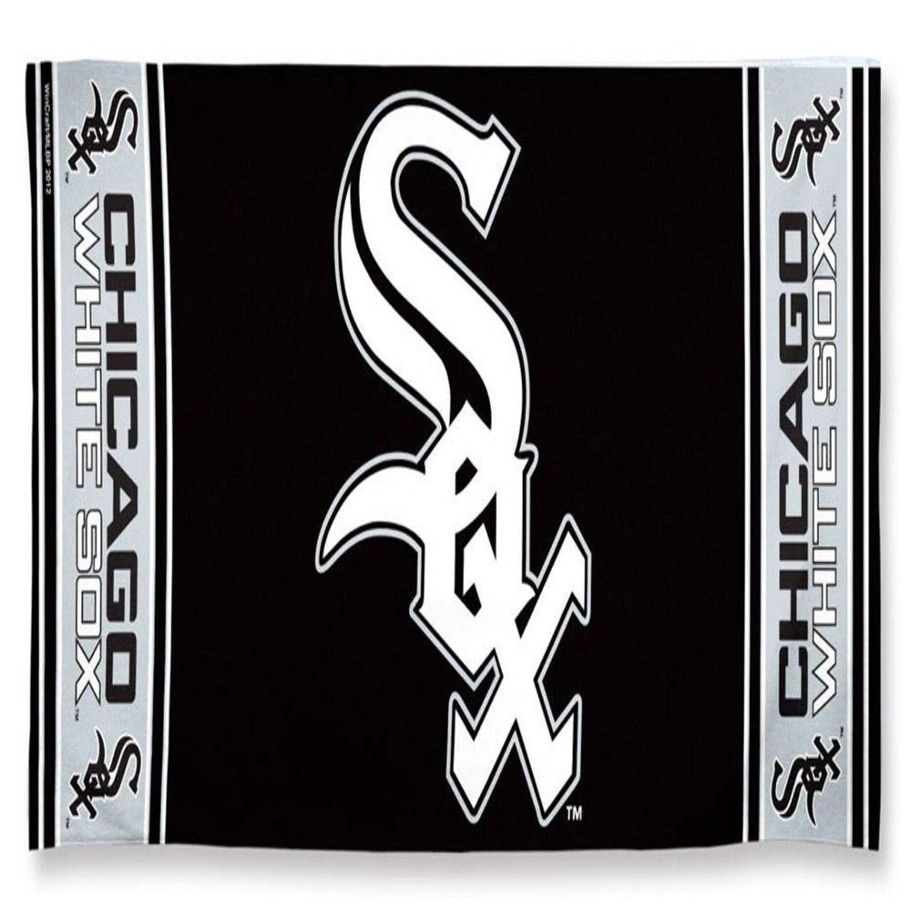 MLB Chicago White Sox Towel30x60 Beach Towel, Team Colors, One Size