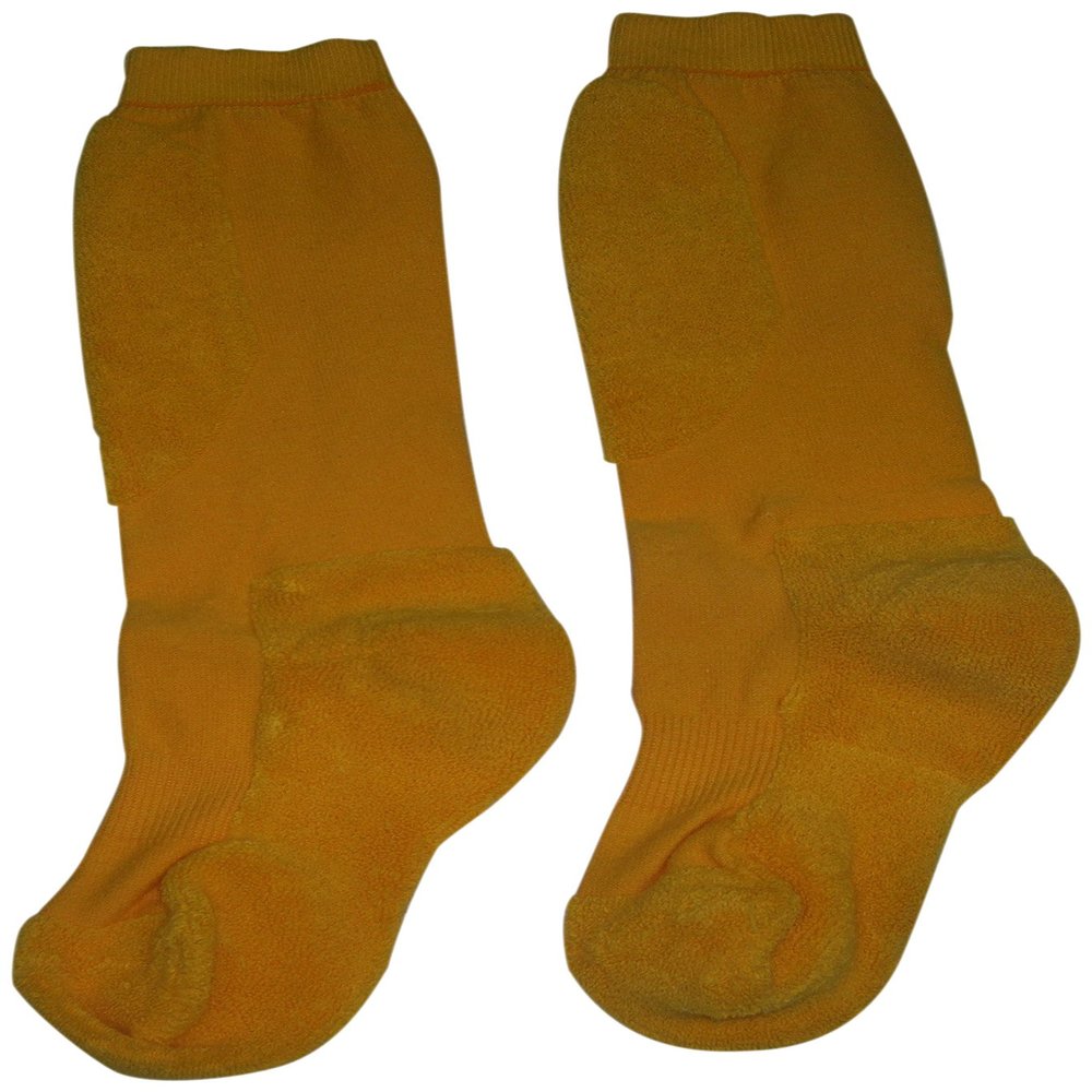 Clean Swipe Court Sock, Gold, Small