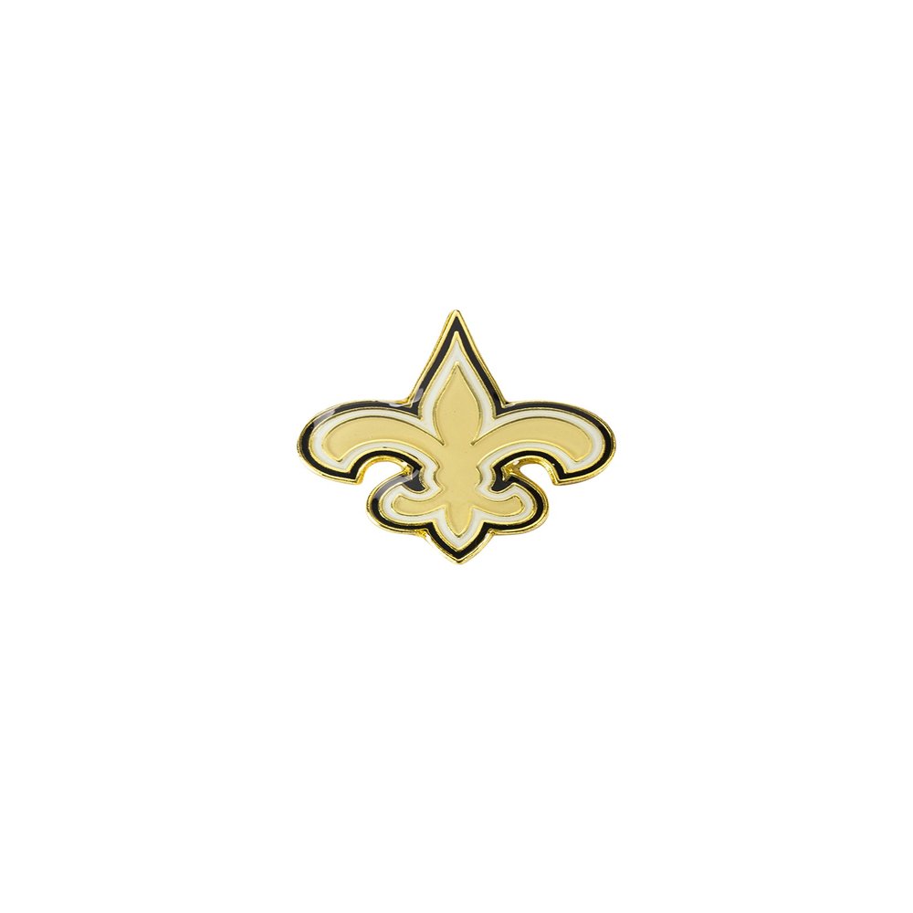 aminco NFL New Orleans Saints Team Logo Pin, team color (NFL-PN-001-22)