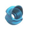 Specialty Archery Hooded Peep Blue 1/8 in. 37 Degree view 1