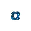 October Mountain Products Tri-View Peep Sight (Blue - 3/16 in.) view 1