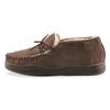 Guide Gear Mens Moccasin Slippers Suede Chukka, Indoor and Outdoor Bedroom House Slippers Chocolate 8D (Medium) view 4