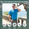 Kanu Surf Mens Swim Shirt with Short Sleeves  UPF 50+ Rash Guard for Men with Quick-Dry Fabric (Small) view 2