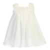 Calla Yoryu Chiffon Flower Girl Dress-IVORY-10 view 1