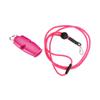 Fox 40 Micro Pealess Safety Whistle with Lanyard 110 dB Pink 9513-0408 view 1