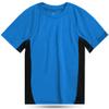 Kanu Surf Boys' Short Sleeve UPF 50+ Rashguard Swim Shirt, CB Royal, X-Large (14/16) view 1
