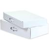 18 1/4 x 11 3/8 x 2 11/16" White Corrugated Carrying Cases view 1