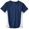 Kanu Surf Toddler Boys Short Sleeve UPF 50+ Rashguard Swim Shirt, CB Navy, 4T view 1