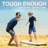 Kanu Surf Toddler Boys Short Sleeve UPF 50+ Rashguard Swim Shirt, CB Navy, 4T view 4