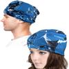 Dahlia Multi-Functional Head Wear - Sports (Blue) view 1