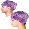 Dahlia Multi-Functional Head Wear - Paisley (Purple) view 1