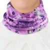Dahlia Multi-Functional Head Wear - Paisley (Purple) view 2
