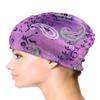 Dahlia Multi-Functional Head Wear - Paisley (Purple) view 4