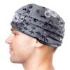 Dahlia Multi-Functional Head Wear - Paisley (Gray) view 3